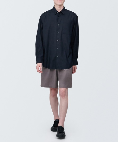 無印良品（MUJI） パンツ 紳士 風を通すショートパンツ メンズ