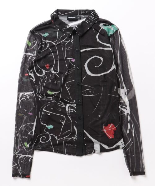 Desigual カラフル リボン付きブラックジャケット Sサイズ 女性のジャケットとコート | Desigual