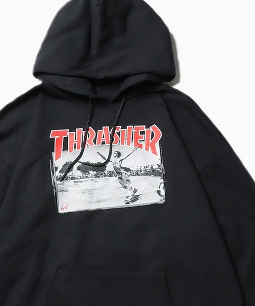 ◆THRASHER◆Jake Dish Black Hoodie パーカー 送料込 JAKE DISH - HOODIE - BLACK – Thrasher Magazine