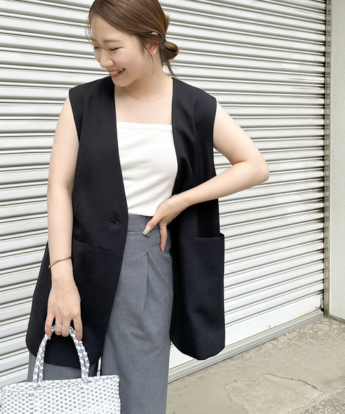 ライトオックスノーカラージレ JOURNAL STANDARD relume ベスト 「追加」ライトオックスノー