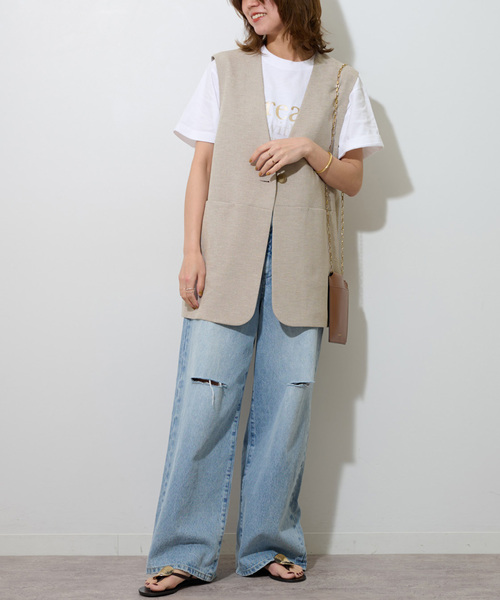 【オープニングセール】 JOURNAL STANDARD relume ベスト 「追加」ライトオックスノー トップス