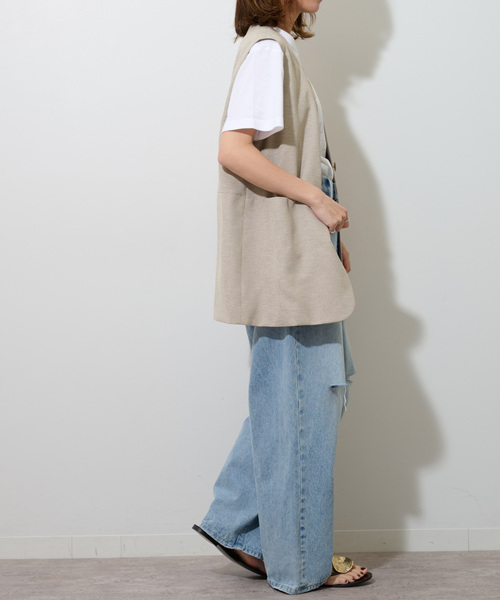 ライトオックスノーカラージレ JOURNAL STANDARD relume ベスト 「追加」ライトオックスノー