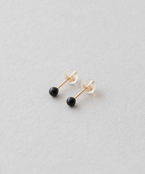 Jouete ピアス K10YG ナチュラルストーン レディース : ZOZOTOWN