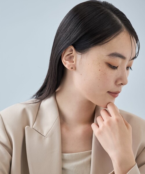 美品　jouete フープピアス K10YG K10YG フープピアス【size：M】（ピアス（両耳用））｜Jouete