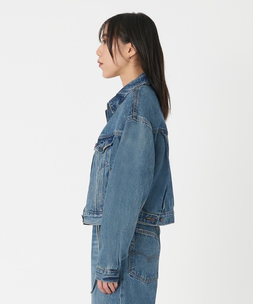 半額 50％OFFの通販 Levi's デニムジャケット SHRUNKEN Levi's/リーバイス gジャン ジャケット・アウター