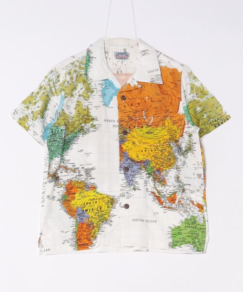 ブラウス シャツ 「HOUSTON woman」ALOHA SHIRT(MAP) レディース