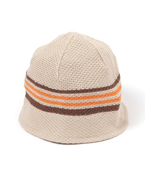 niko and…（ニコアンド） 帽子 ハット コットンラインクラッシャー