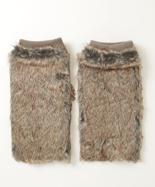 MUG レッグウォーマー 「アクリルファー」/レッグウォーマー
