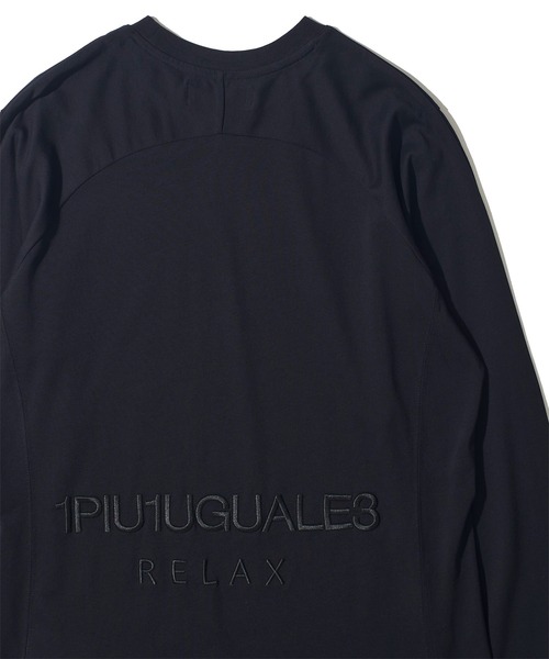 tシャツ 「1PIU1UGUALE3 RELAX」BACK LOGO LONG SLEEVE T-SHIRT 