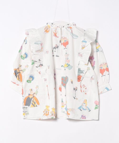 Disney SERIES CREATED by MOUSSY ブラウス シャツ MD OT FRILL