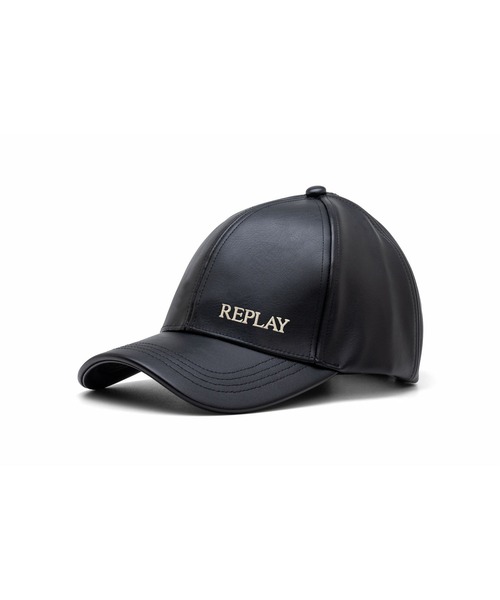 REPLAY キャップ 帽子 PU CAP メンズ レディース : ZOZOTOWN Yahoo!店