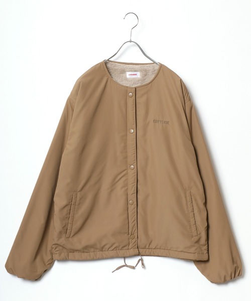 コンバース　チャックテイラー　ノーカラージャケット3 COLLARLESS JACKET (ブラック)– コンバース オンライン ショップ