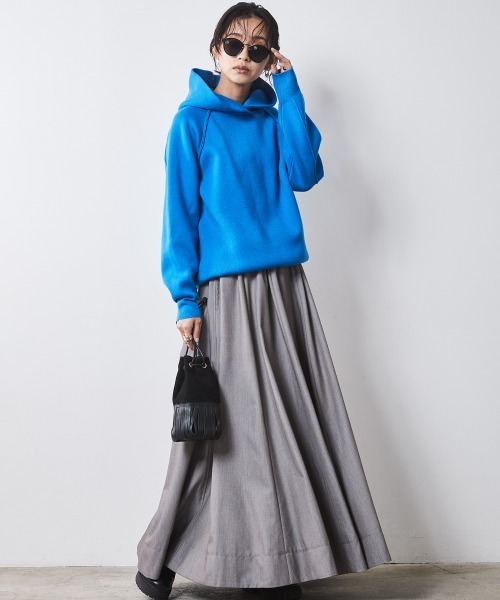 CHIC STYLE（シックスタイル） パーカー ニットパーカー 「大きい