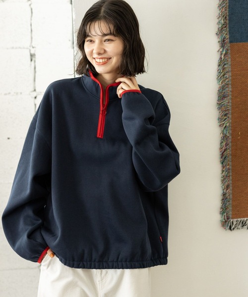トレーナー スウェット 「POLO BCS(ポロ・ビーシーエス)」ハーフZIPスウェット レディース | POLO BCS | 13
