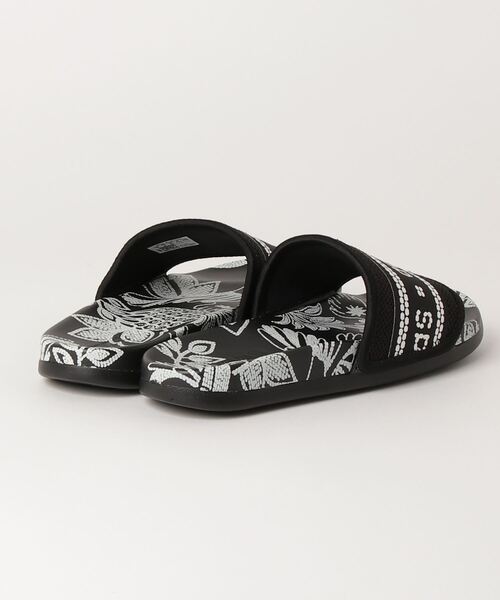 【関税込み】adidas Originals フラットサンダル adidas 「adidas」 フラットサンダル 22.5cm ブラック