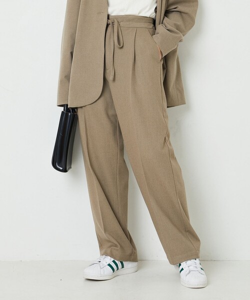 3本セット】ウエストリボン付きストレートパンツ FREAK'S STORE