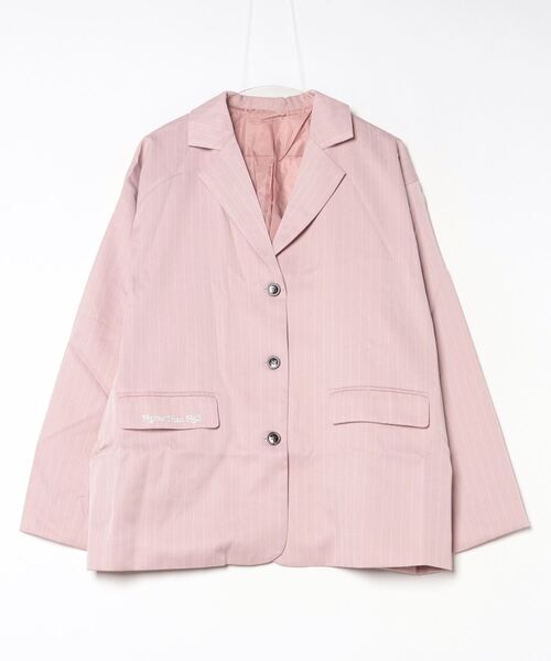 HTH コート アウター pin stripe jacket レディース : ZOZOTOWN