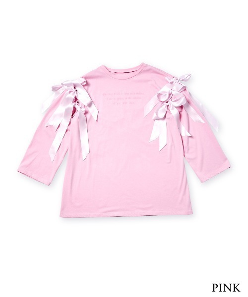 tシャツ My favorite ribbon T-shirt レディース