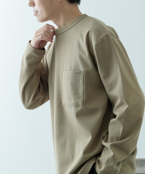 ITEMS URBANRESEARCH tシャツ 発熱機能 クルーネックカットソー