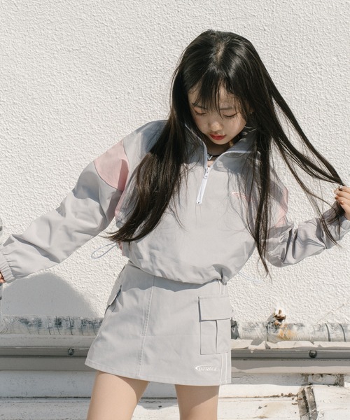 URBAN CHERRY（アーバンチェリー） 「U.TRACK」ライトタフタショート丈