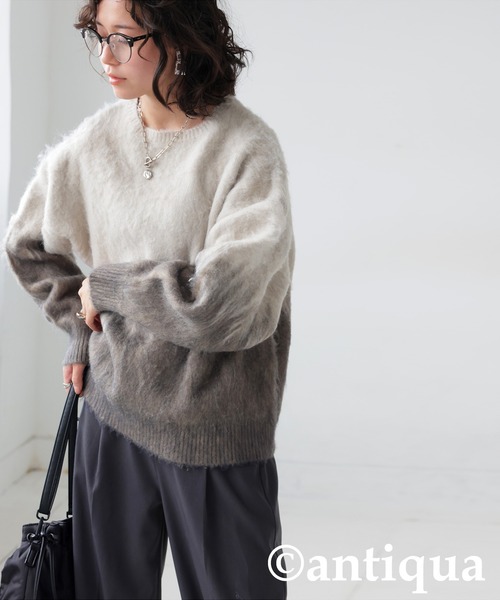 antiqua ニット セーター グラデーションニット レディース : ZOZOTOWN