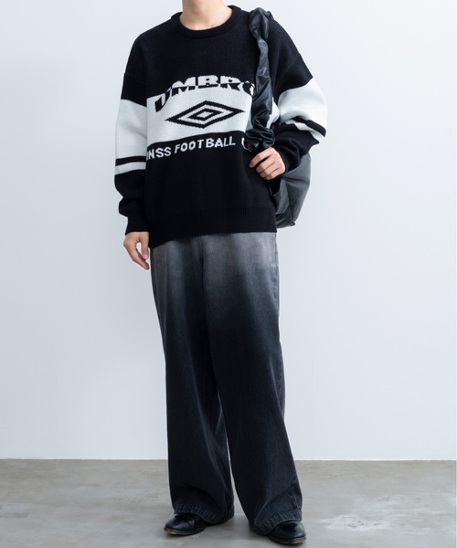 セーター ニット UMBRO × SINSS / Oversized knit / オーバーサイズ 