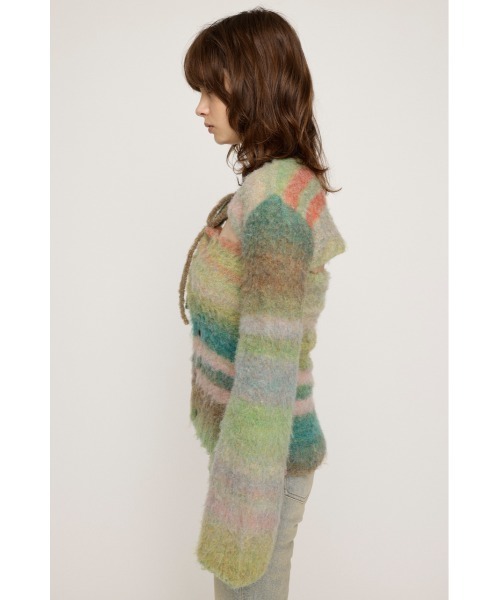 ニット セーター GRADATION BOUCLE 2P TOPS グラデーション ブークレ 2ピー トップス レディース セール】GRADATION BOUCLE 2P TOPS グラデーション ブークレ 2