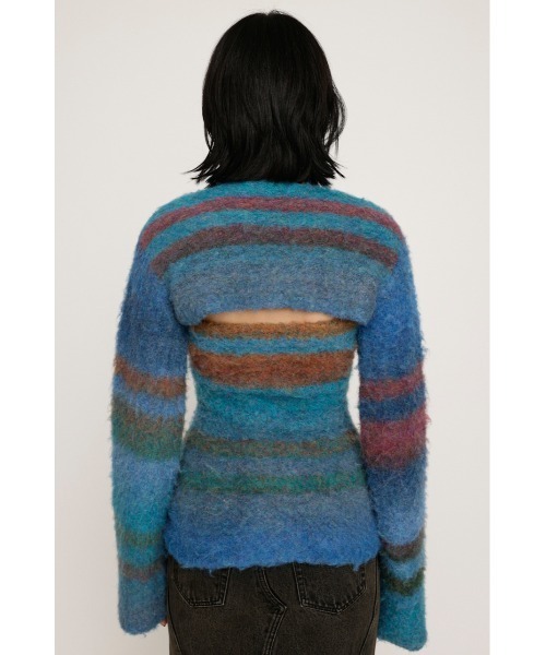 SLY ニット セーター GRADATION BOUCLE 2P TOPS グラデーション