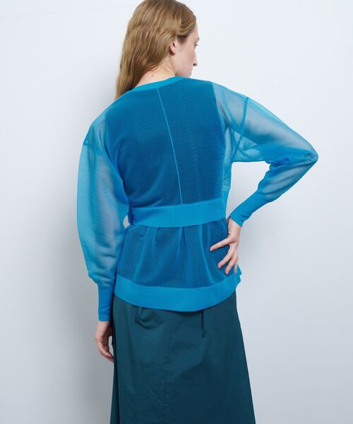 【美品】LANVIN on blue カーディガン　ジャケット LANVIN en Bleu(ランバン オン ブルー)｜ショートメニーウェイ