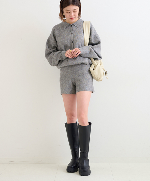U by SPICK&SPAN（ユーバイスピックアンドスパン） オールインワン 襟 
