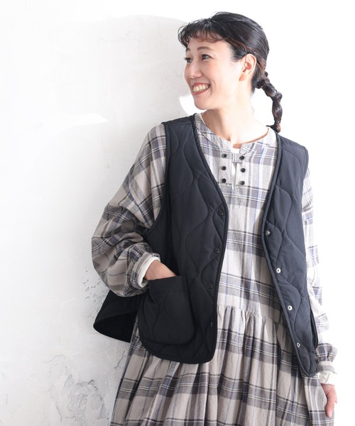 ベスト ジレ ちゃっかりさんのベスト レディース