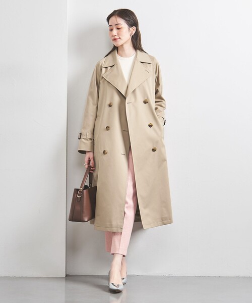 UNITED ARROWS トレンチコート コート コットンギャバ