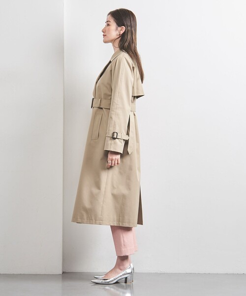 美品★ユナイテッドアローズ　トレンチコート　ギャバジン　ベージュ　サイズ38 UNITED ARROWS（ユナイテッドアローズ）の「UBCB ギャバ