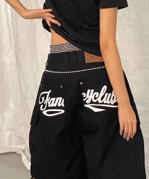 パンツ FANCY CLUB CARGO LETTERING BERMUDA PANTS FANCY CLUB/ファンシークラブ CARGO LETTERING BERMUDA PANTS