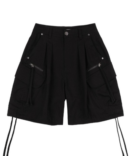 【FANCY CLUB】 バックロゴ バミューダパンツ ●送料・関税込● FANCY CLUB カーゴパンツ A'GEM/9 × .kom 「 CLUB/ファンシー