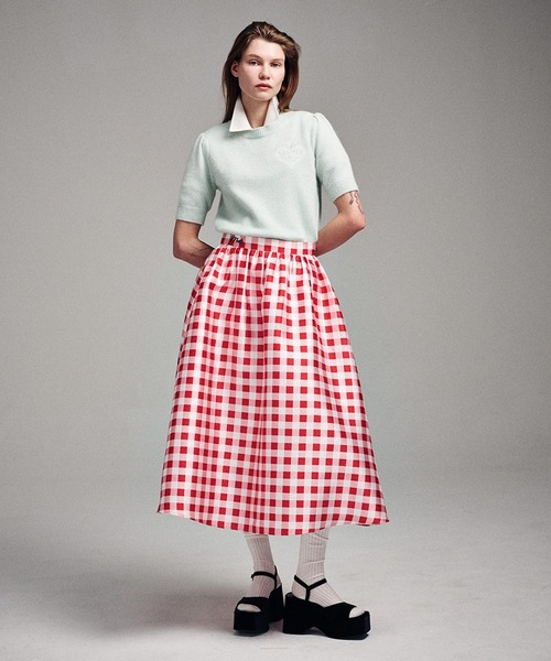 MARDI MERCREDI スカート VOLUME MIDI SKIRT CRAPE（スカート）｜Mardi Mercredi