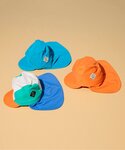 「UVカット」日よけ付きスイムキャップの詳細画像1