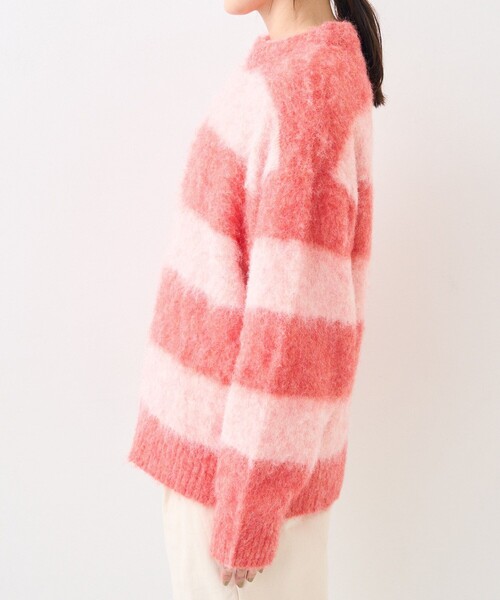 FREAK'S STORE（フリークスストア） 長袖ニット フリ- ピンク