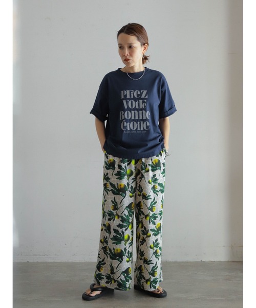 tシャツ フレンチフレーズPT　半袖TEE レディース FIL DE FER tシャツ フレンチフレーズPT 半袖TEE レディース
