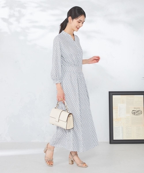 a.v.v（アー・ヴェ・ヴェ） ワンピース カシュクール柄ワンピース