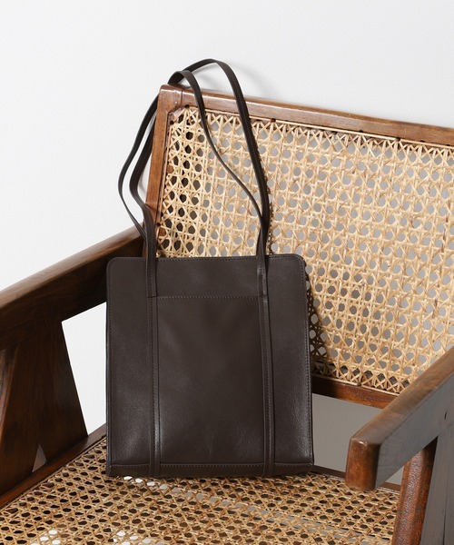 First hand レザートートバッグ　牛皮 Firsthand/Leather Marche Bag / レザーマルシェ / トートバッグ