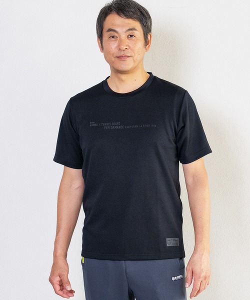 K-SWISS tシャツ 「K-SWISS/ケースイス」ドライクルーシンプル
