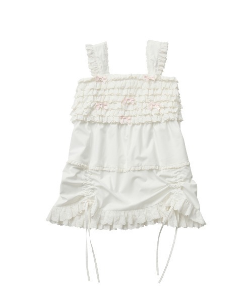 Lolime by mellfy memory ワンピース baby baby frill mini dress