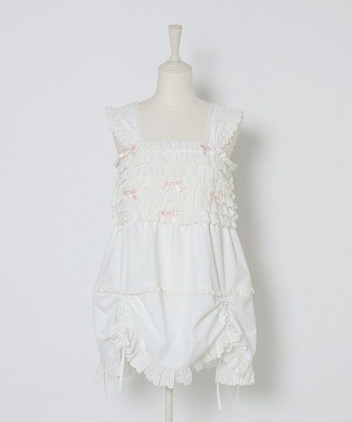 Lolime by mellfy memory ワンピース baby baby frill mini dress