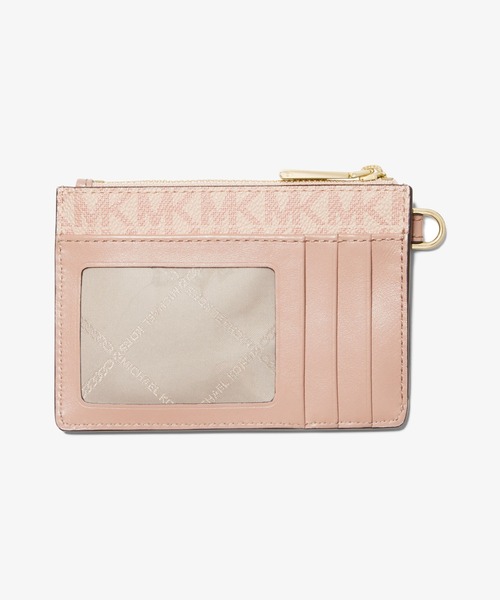 【新品】 マイケルコース コインケース ピンク ホワイト MICHAEL KORS 「MICHAEL KORS」 コインケース FREE ピンク