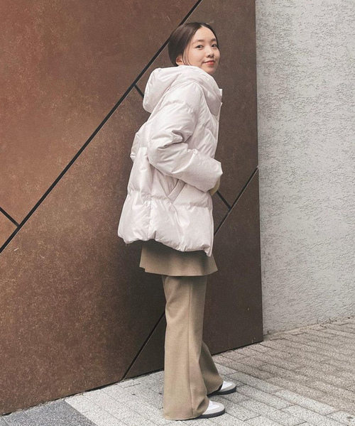 IENA ダウンコート　ホワイト IENA（イエナ） ダウンジャケット 36 ホワイト レディース : ZOZOTOWN