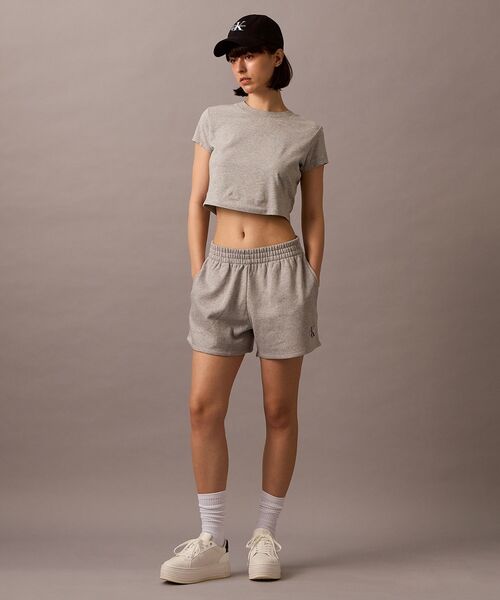 モノグラムショートパンツ モノグラム ショートパンツ（その他パンツ）｜Calvin Klein