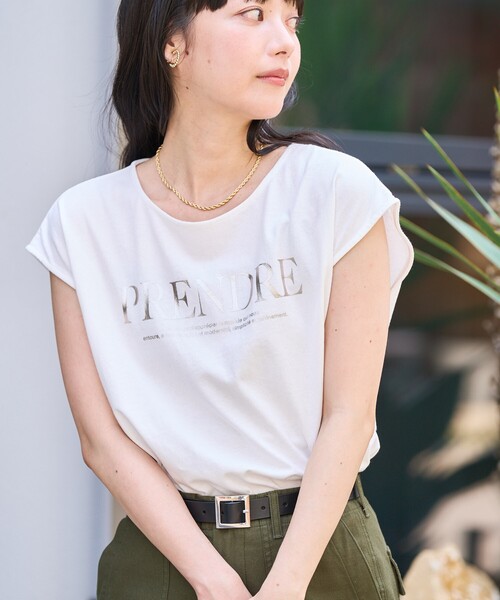 FREAK'S STORE（フリークスストア） tシャツ ノースリーブ ロゴTシャツ
