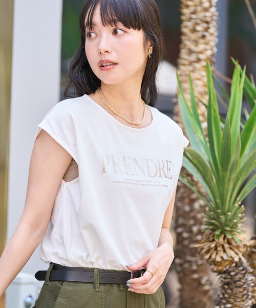 FREAK'S STORE（フリークスストア） tシャツ ノースリーブ ロゴTシャツ