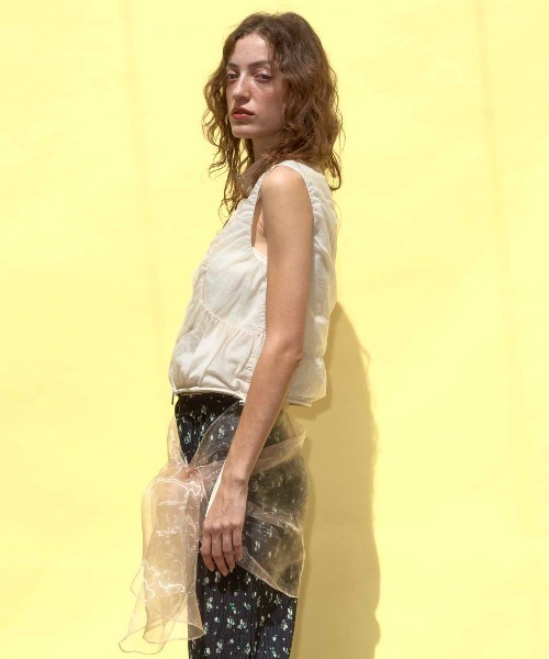 MAISON SPECIAL（メゾンスペシャル） ベスト ジレ 夏 Airy Sheer
